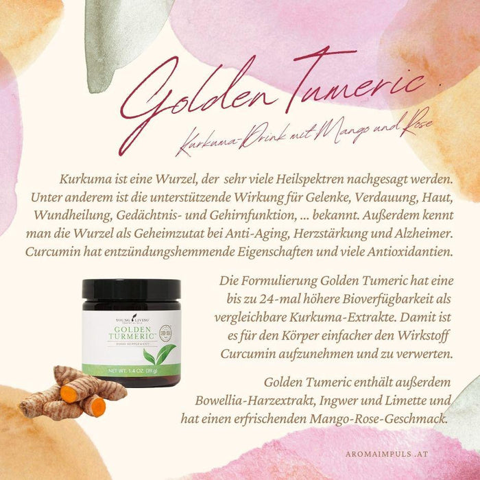 Golden Turmeric, Mango Rose - 38.7 gr